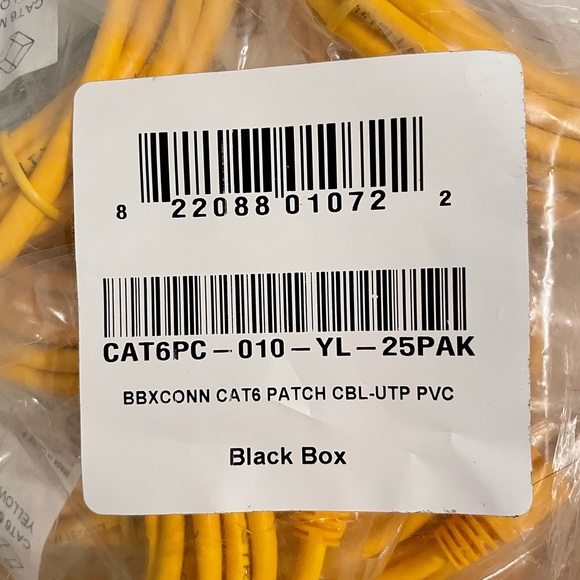 CAT 6 10ft 25pk - Picture 2 of 3